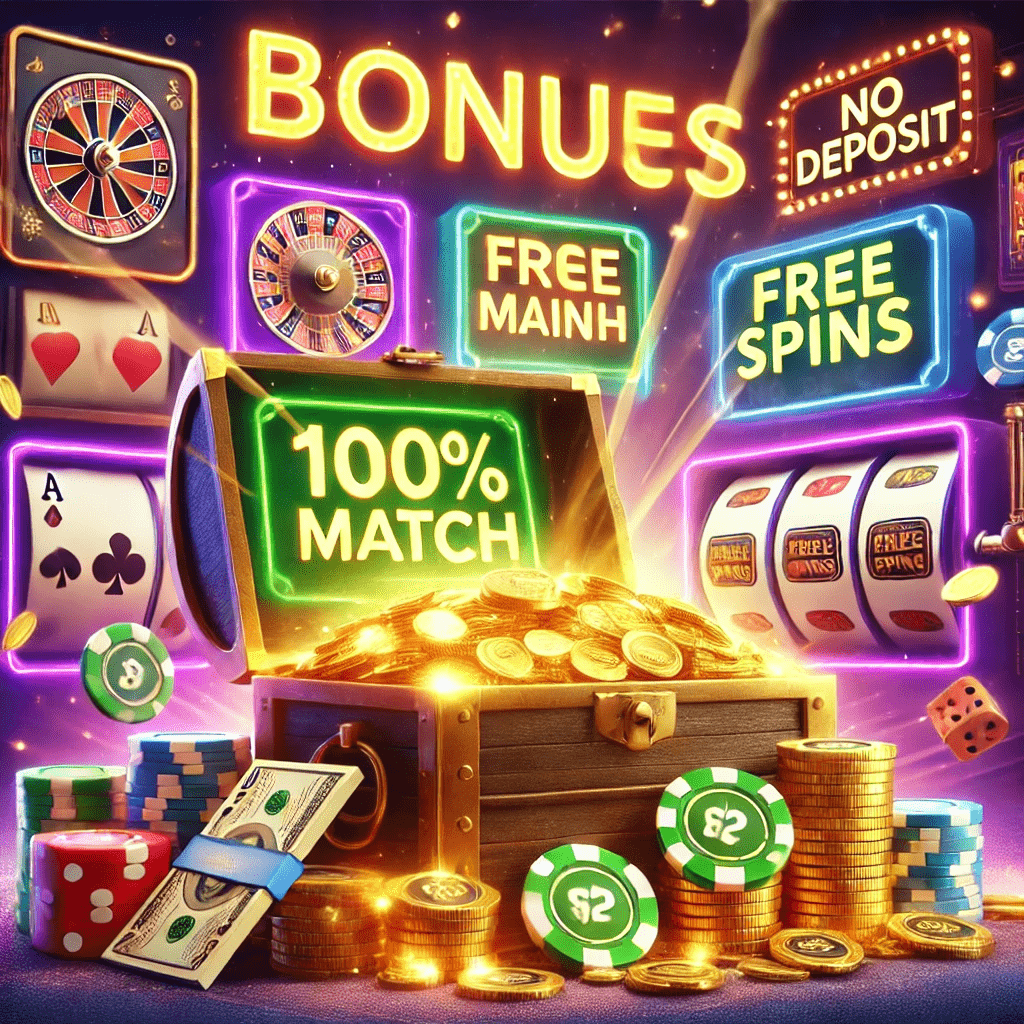 Bonuses at Online Casinos